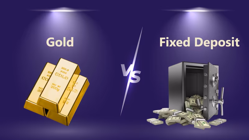 Gold vs. Fixed Deposit: Which is better? A Detailed Comparison &#8211; Jar App
