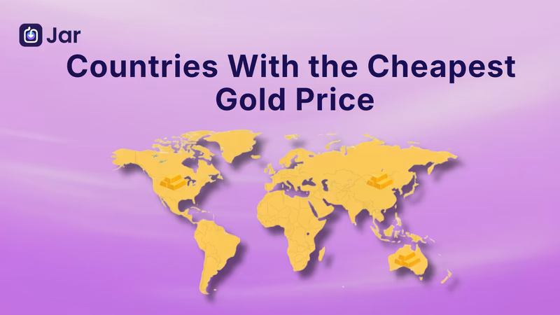 Top Countries With the Cheapest Gold Price in the World
