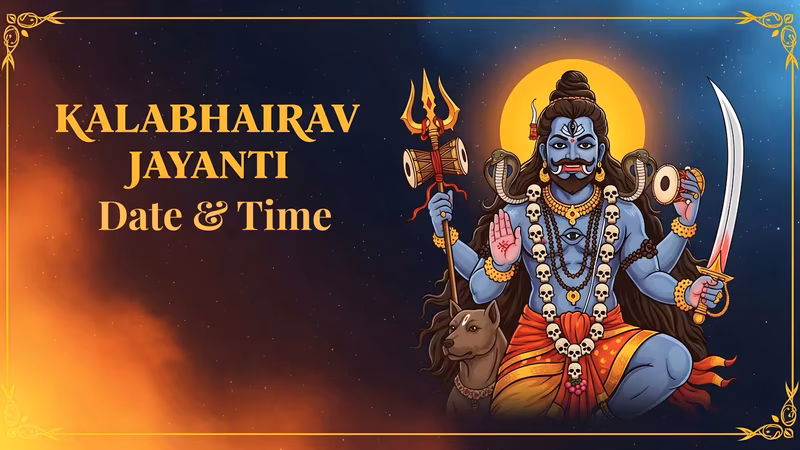 Kalabhairava Jayanti 2025: Date, Significance, Puja Muhurat