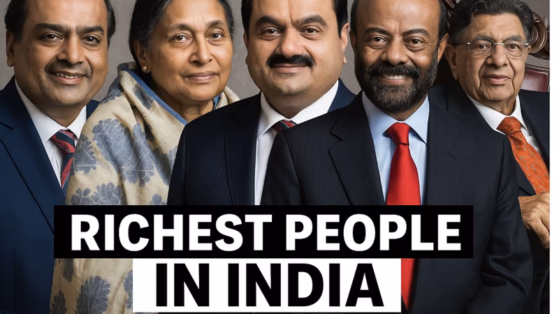 Top 10 Richest People in India (2025): The Billionaire Countdown
