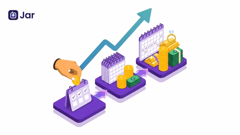 How to Set Up & Manage Savings on Jar – Daily, Weekly & Monthly