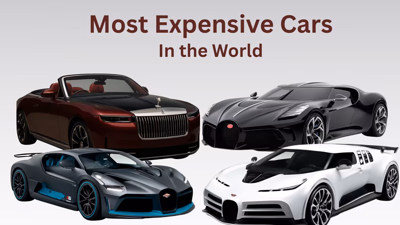 Top 10 Most Expensive Cars in the World