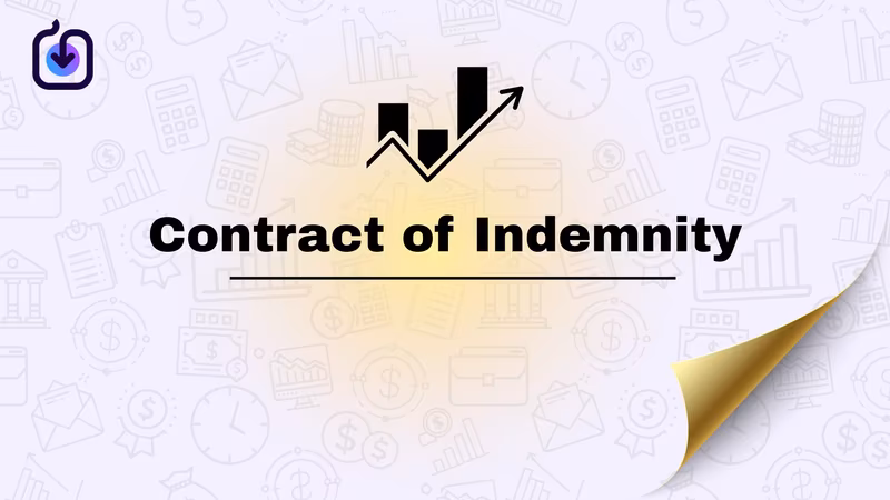 Contract of Indemnity