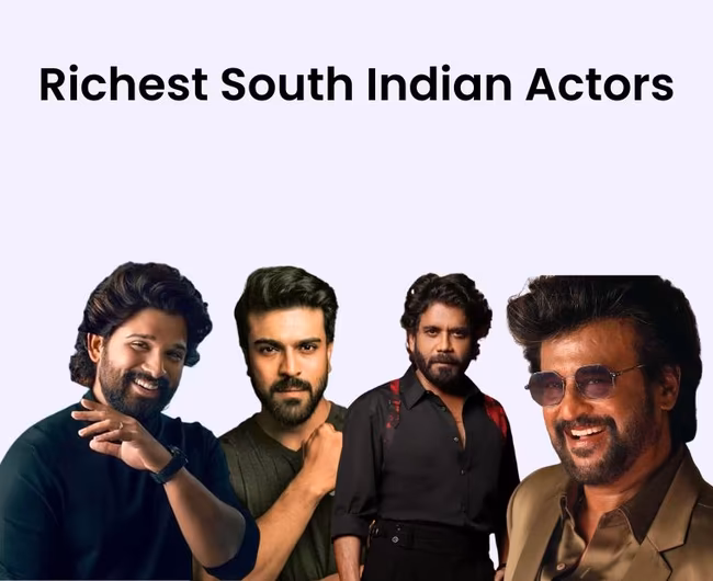 Top 10 Richest Actors in South India (2025)