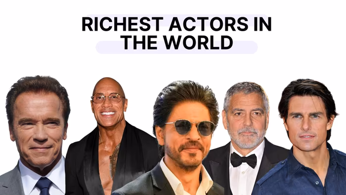 Top 10 Richest Actors in the World (2025)