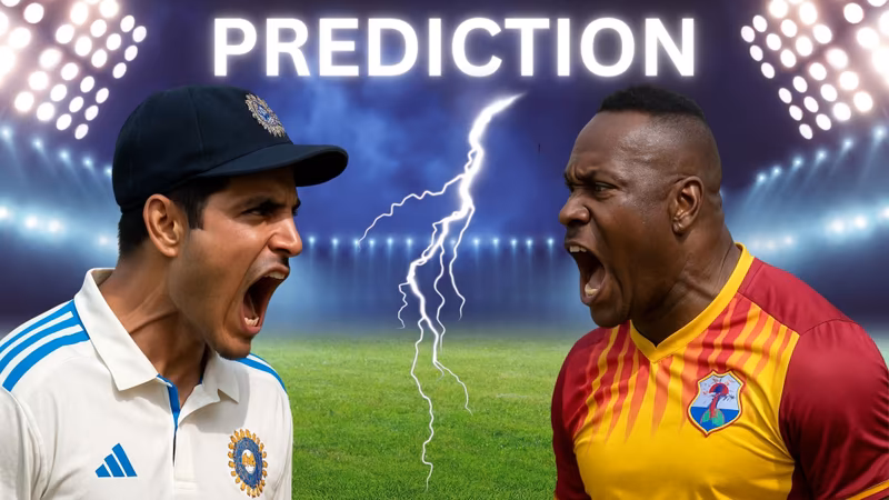 India vs. West Indies Test 2025: AI Predictions