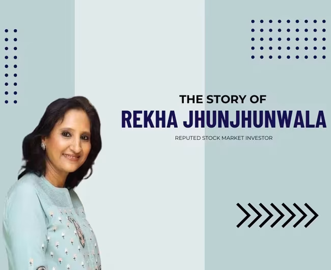 Rekha Jhunjhunwala Net Worth | Legacy, Portfolio &amp; More