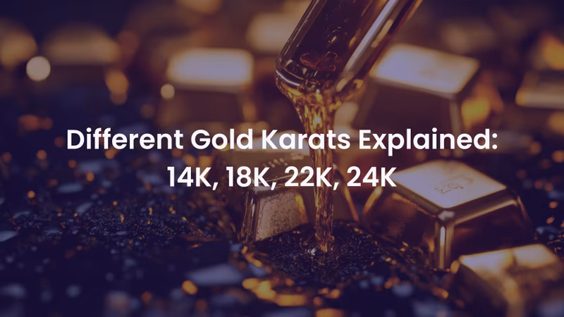 Different Gold Karats Explained: 18K, 20K, 22K, 24K
