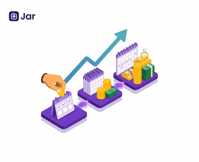 How to Set Up & Manage Savings on Jar – Daily, Weekly & Monthly