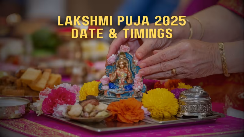 Lakshmi Puja 2025: Date, Time, Rituals