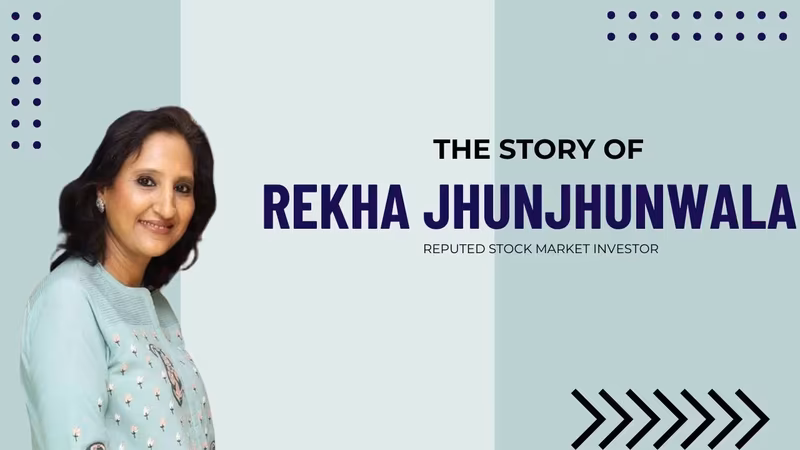 Rekha Jhunjhunwala Net Worth | Legacy, Portfolio &amp; More