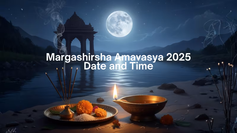 Margashirsha Amavasya 2025: Date, Time, and Rituals
