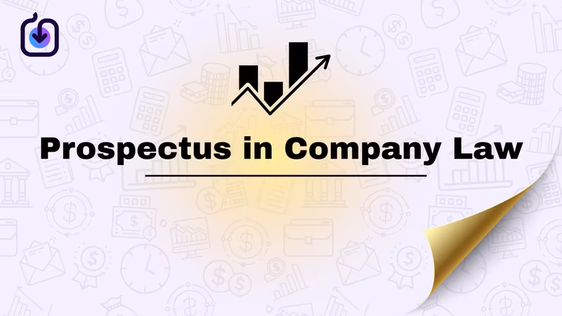 Prospectus in Company Law