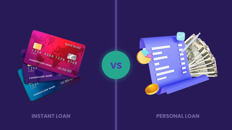 Key Differences Between Personal Loans Vs Instant Loans