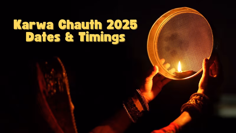 Karwa Chauth 2025: Vrat Tithi, Date, Puja Timing
